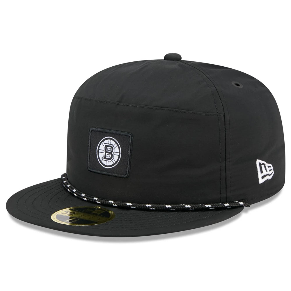 Jockey Gorro New Era 59FIFTY Hockey Boston Bruins NHL Black
