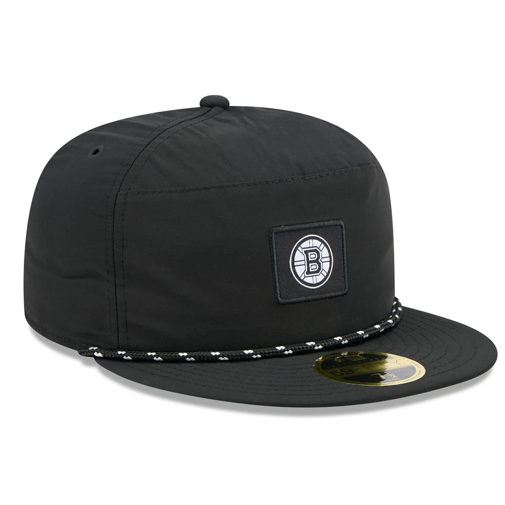 Jockey Gorro New Era 59FIFTY Hockey Boston Bruins NHL Black