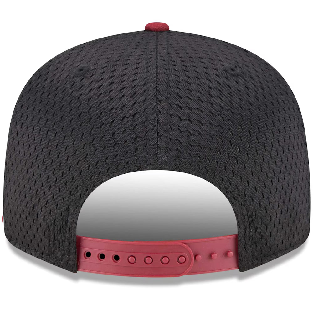 Jockey Gorro New Era 9FIFTY Chicago Bulls NBA Mesh Crown Black