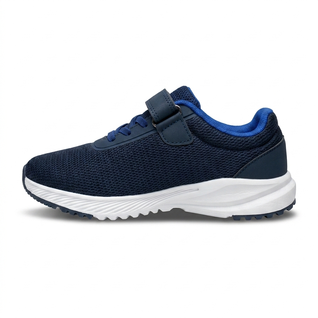 ZAPATILLA RUNNING NIÑO LOTTO - CHALLENGE AZUL BLANCO