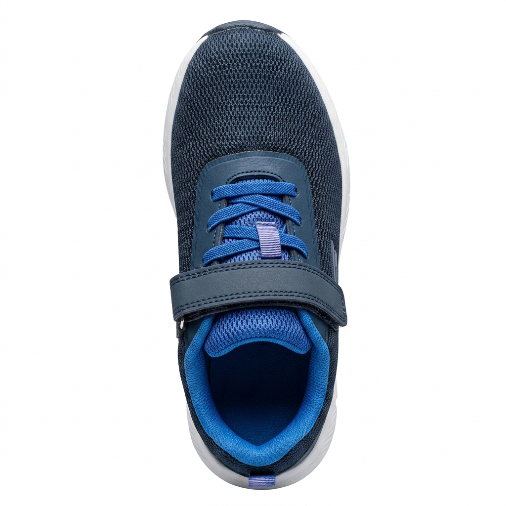 ZAPATILLA RUNNING NIÑO LOTTO - CHALLENGE AZUL BLANCO