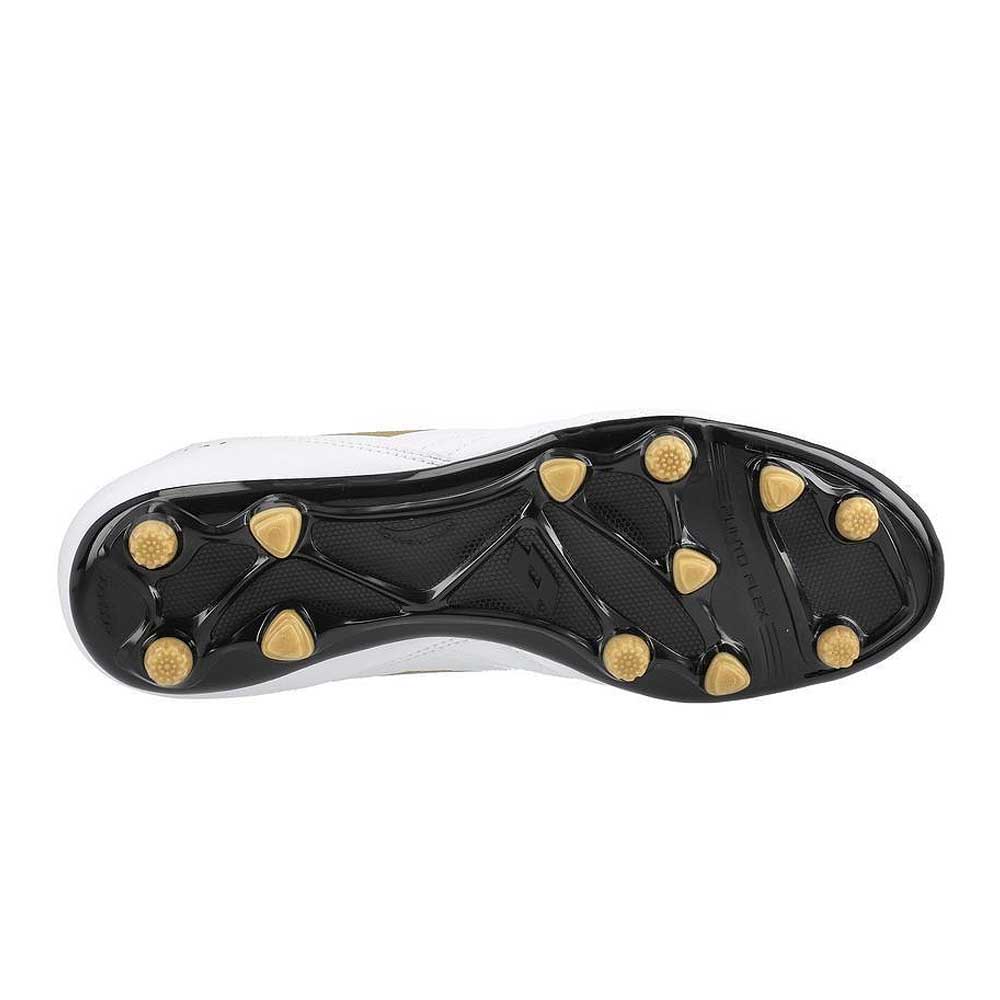Zapato Fútbol Hombre Lotto Stadio 705 FG Blanco Dorado