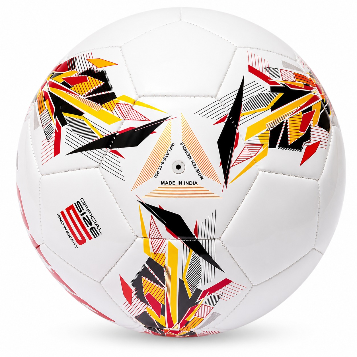 Balon de Futbol N5 Lotto ESCAPE Blanco Rojo
