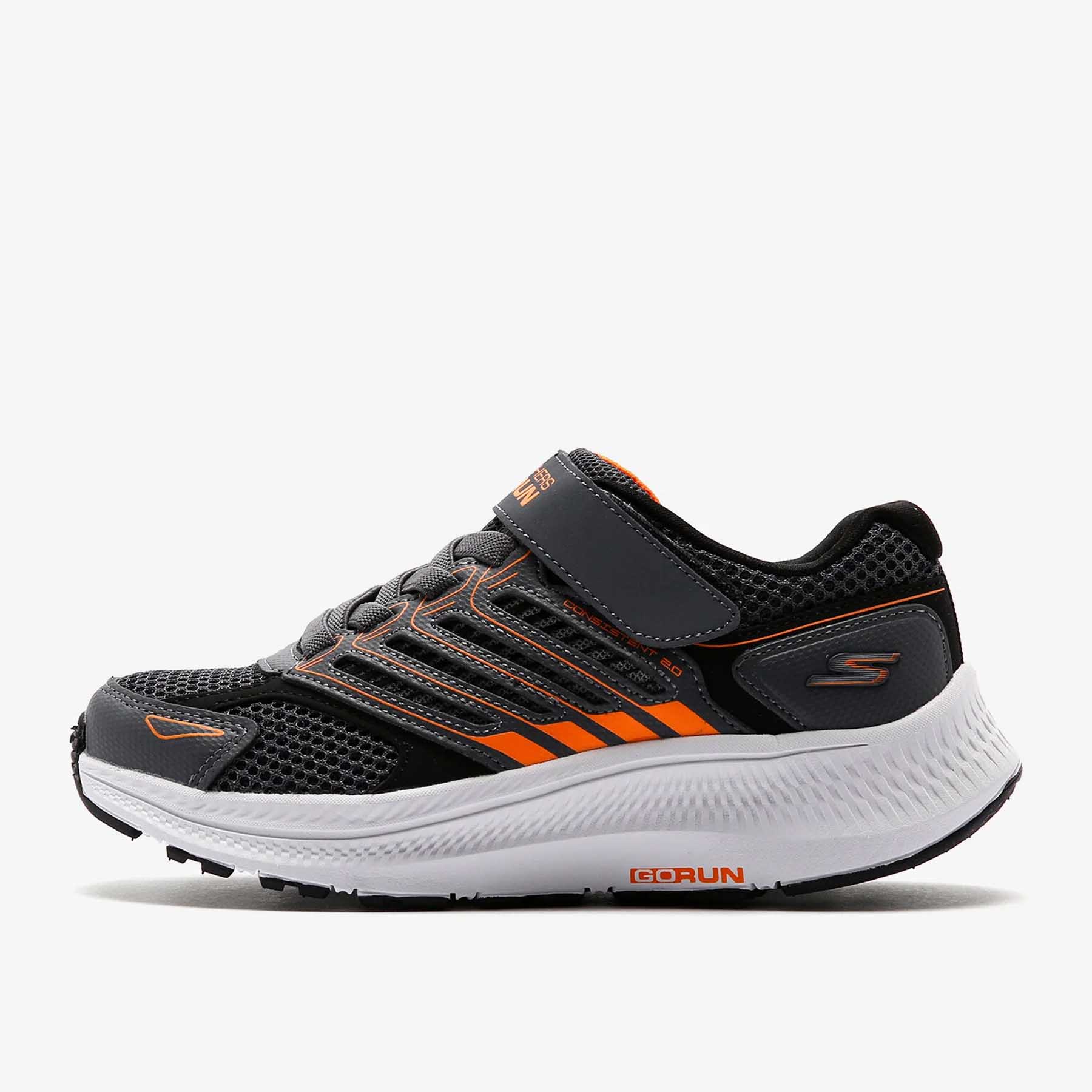 Zapatillas Deportivas Niño Skechers Go Run Consistent 2.0 Gris 405043L-CCOR