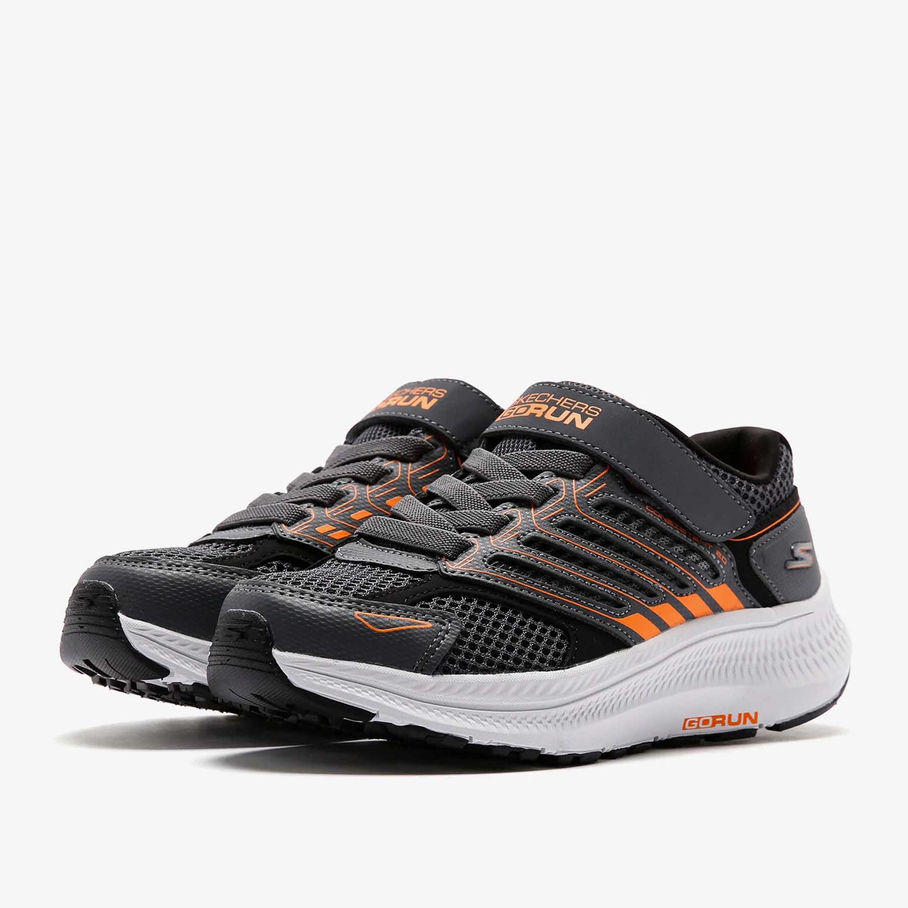 Zapatillas Deportivas Niño Skechers Go Run Consistent 2.0 Gris 405043L-CCOR