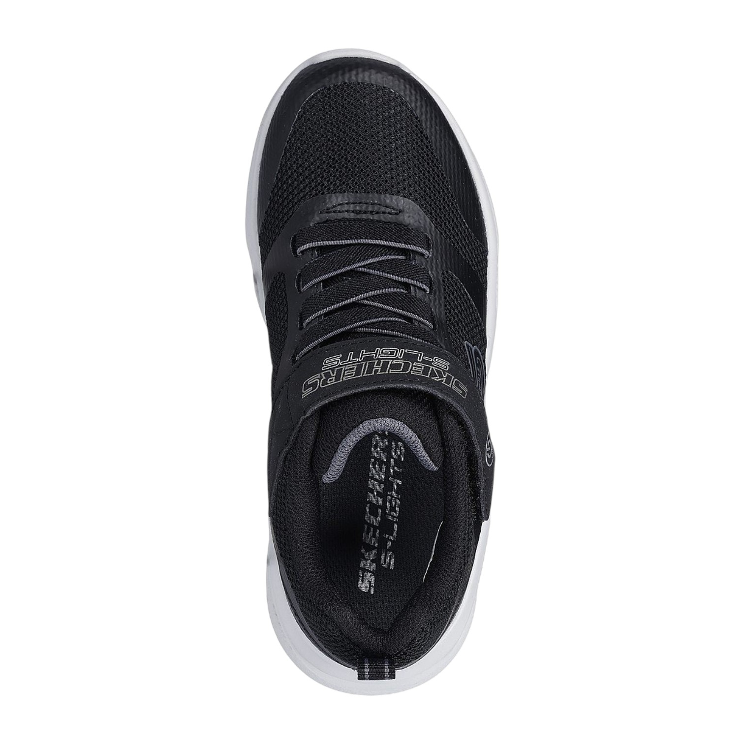 Zapatillas Urbanas Niño Skechers Meteorlights Negro 401675L-BKGY