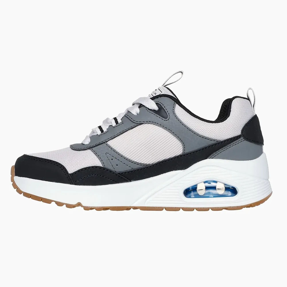Zapatillas Urbanas Niño Skechers Uno - Retro-Groove Negro 403659L-BKW