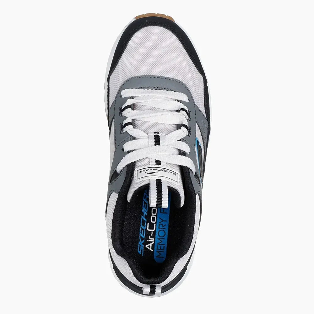 Zapatillas Urbanas Niño Skechers Uno - Retro-Groove Negro 403659L-BKW