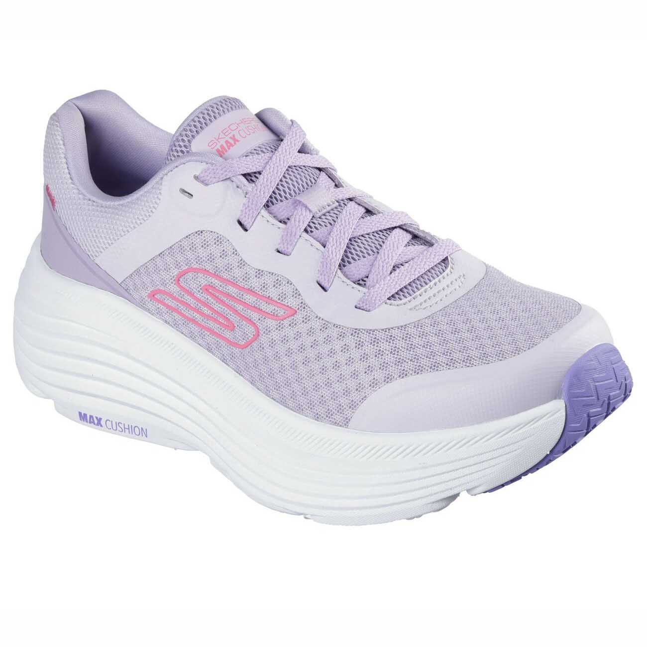 Zapatillas Running Skechers Mujer MAX Cushioning Endeavour Lavanda 129470-LAV