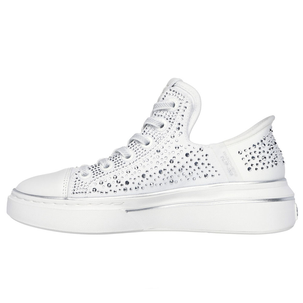 Zapatillas Mujer Skechers Snoop Dog GO Walk Flex Cora Blanco186005-WHT