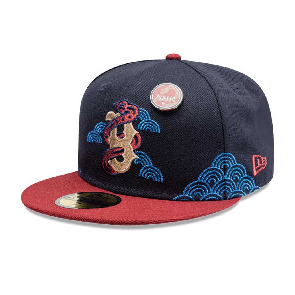 Jockey Gorra 59Fifty Boston Red Sox MLB Lunar New Year 2025 Azul