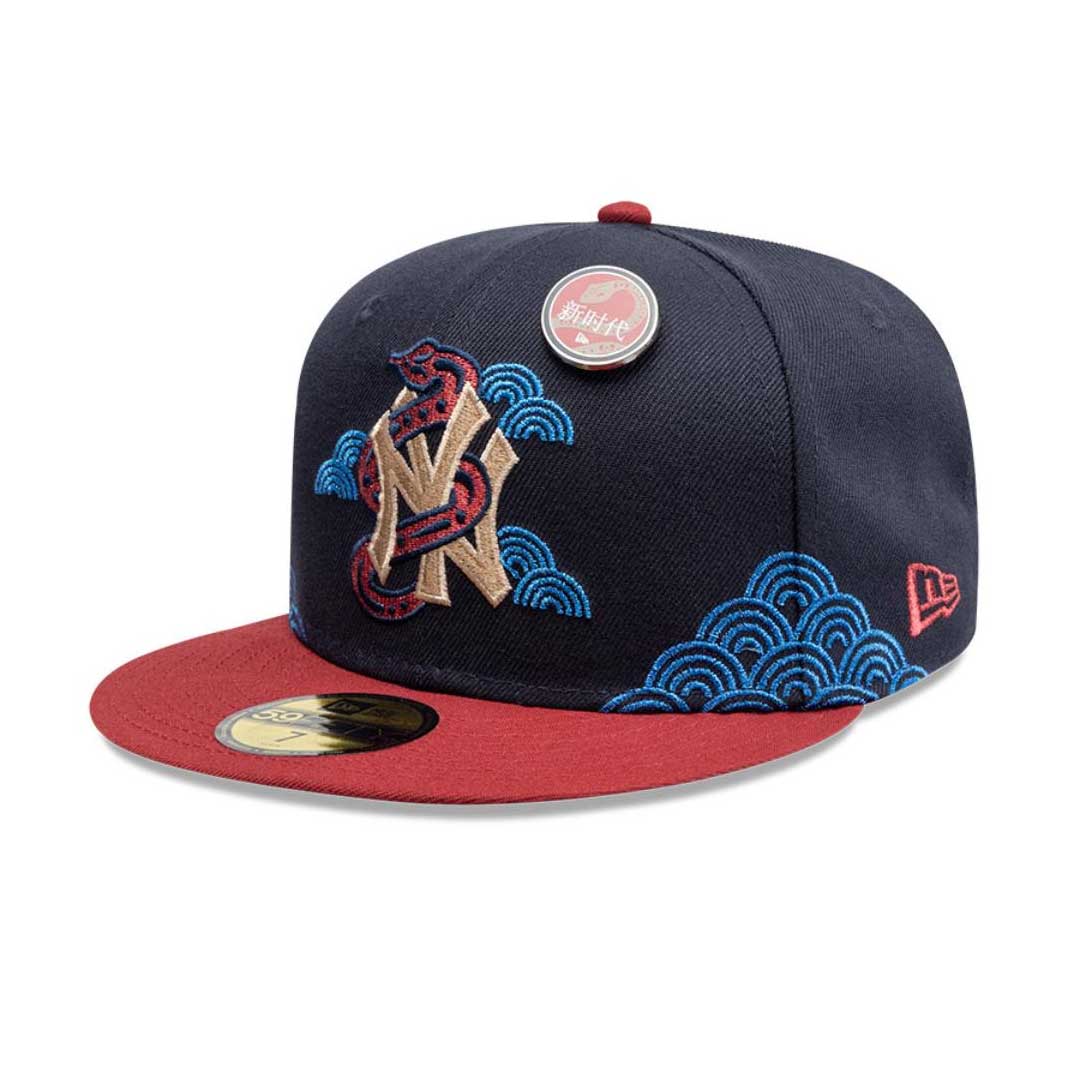 Jockey Gorra 59Fifty New York Yankees MLB Lunar New Year 2025 Azul