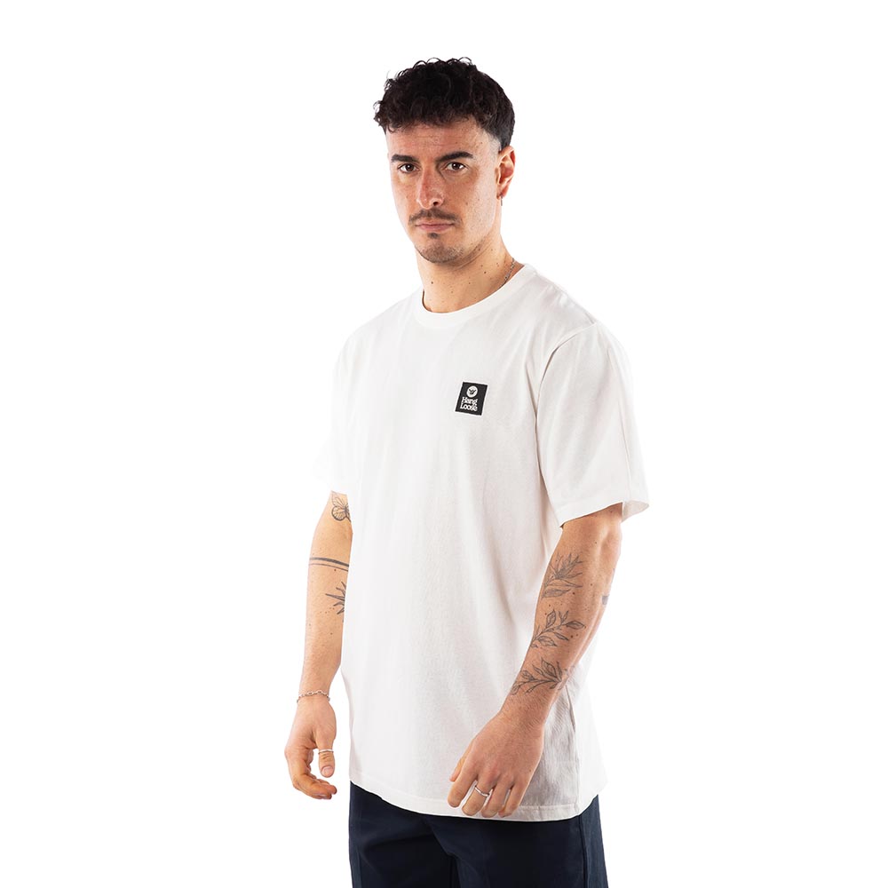 POLERA HANG LOOSE HOMBRE BLANCO