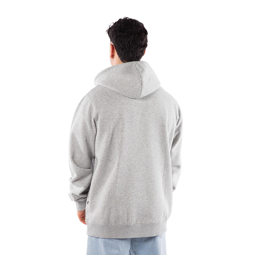 POLERON FULL ZIPPER HANG LOOSE HOMBRE GRIS