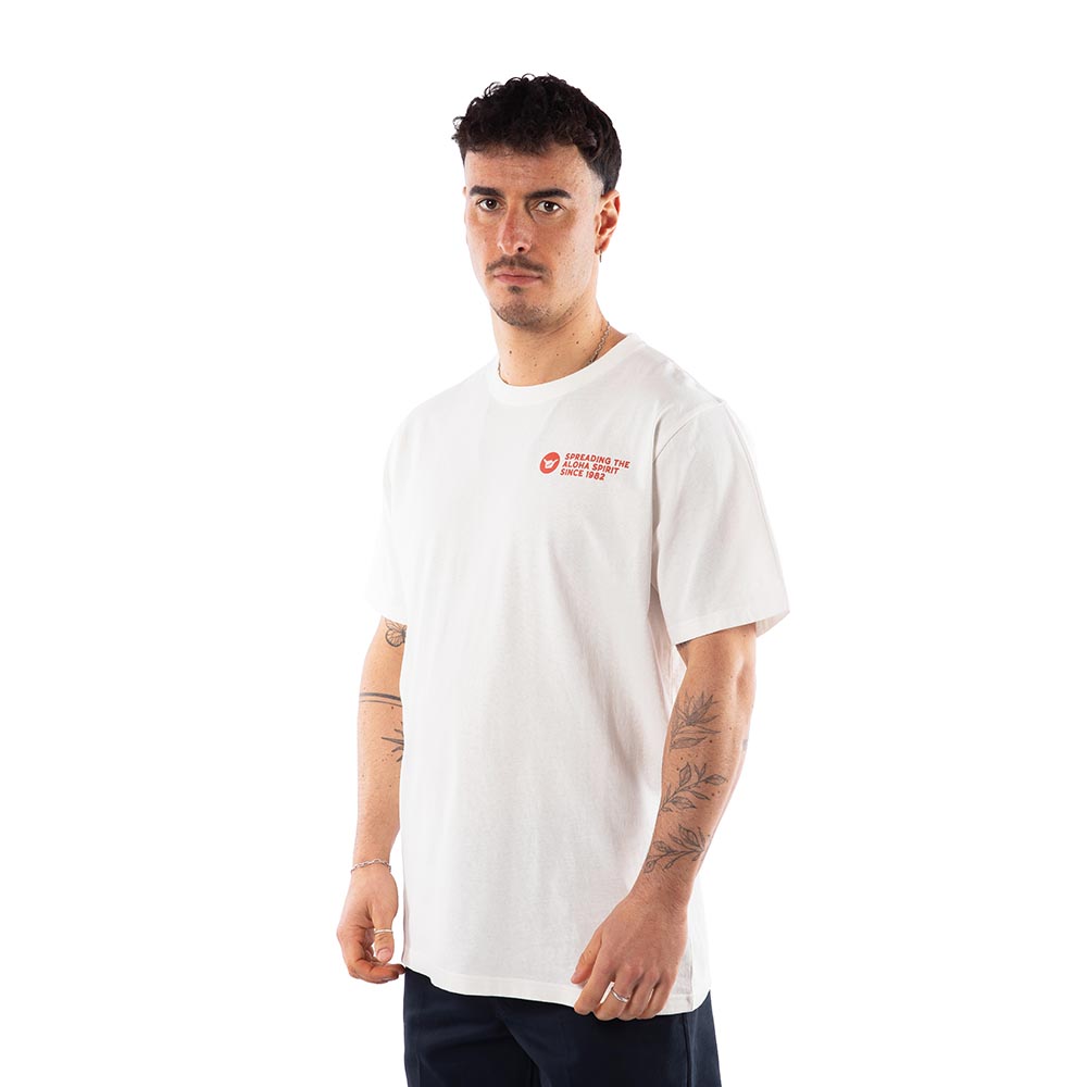 POLERA HANG LOOSE HOMBRE BLANCO