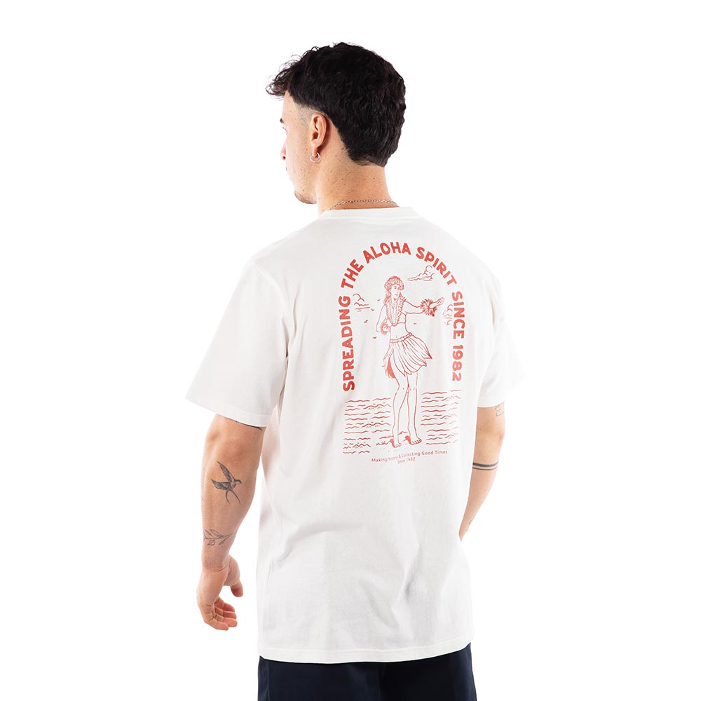 POLERA HANG LOOSE HOMBRE BLANCO