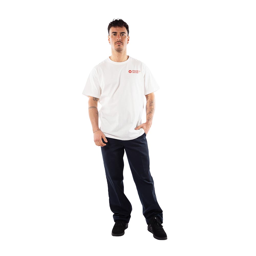 POLERA HANG LOOSE HOMBRE BLANCO