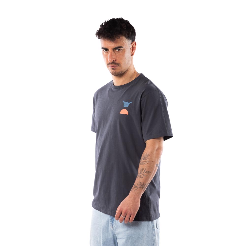 POLERA HANG LOOSE HOMBRE AZUL
