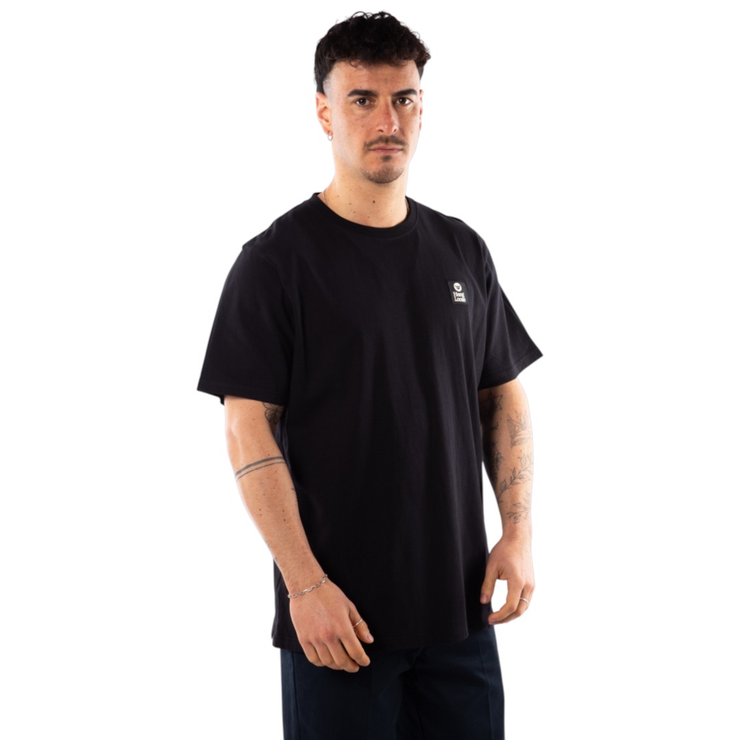 POLERA HANG LOOSE HOMBRE NEGRO