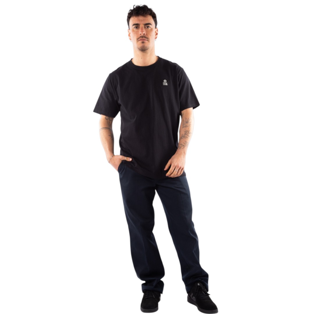 POLERA HANG LOOSE HOMBRE NEGRO