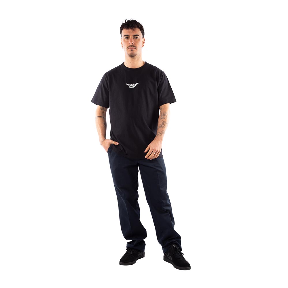 POLERA HANG LOOSE HOMBRE NEGRO
