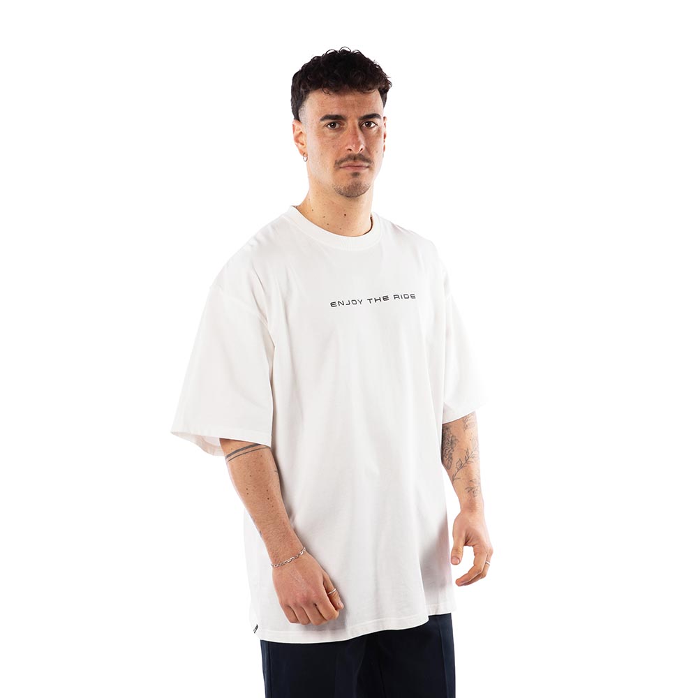 POLERA HANG LOOSE HOMBRE BLANCO