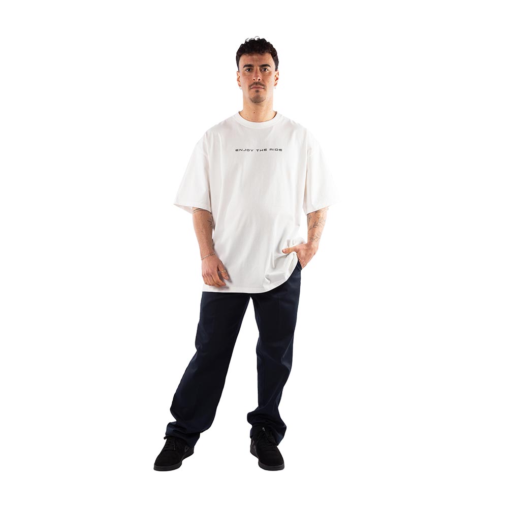POLERA HANG LOOSE HOMBRE BLANCO