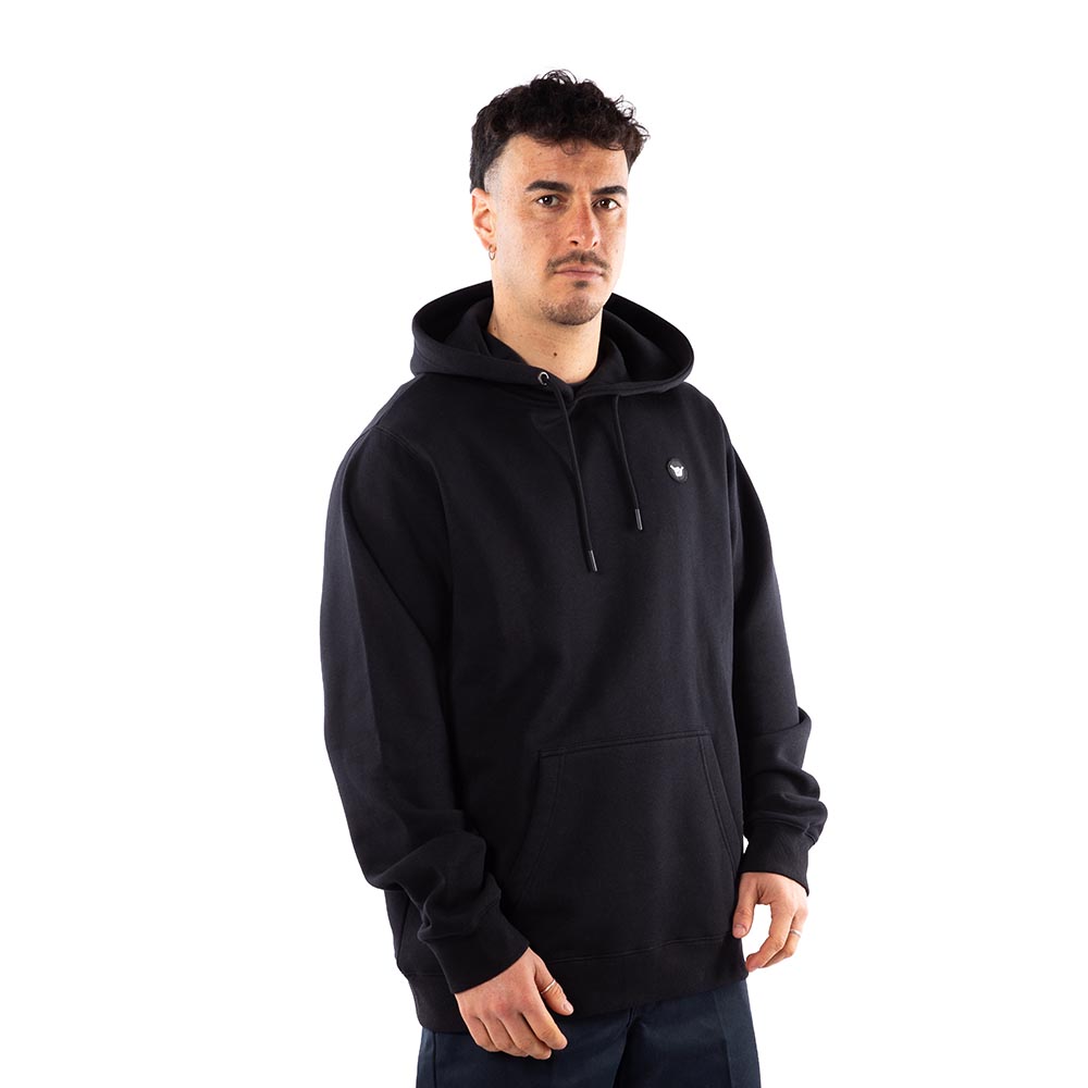Polerón Hombre Hang Loose Hoodie Black Essencial