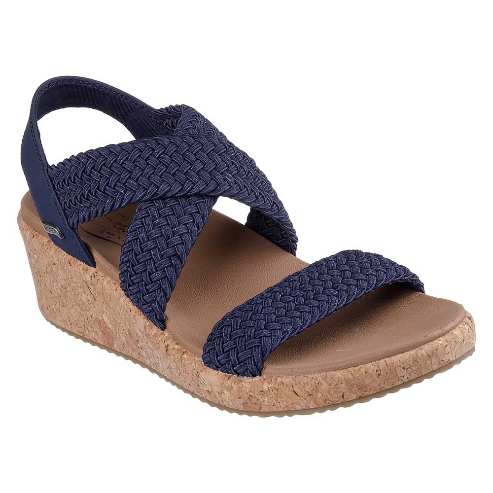 Sandalia Mujer Skechers Arch Fit Beverlee Love Sparks Azul