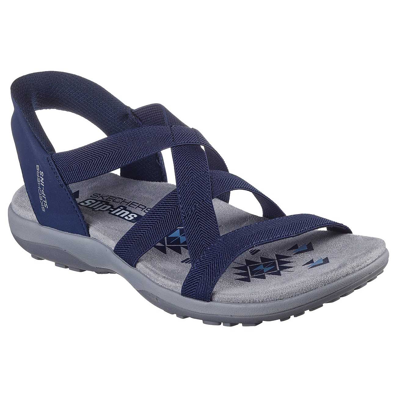 Sandalias Mujer Skechers Slip-Ins: Reggae Slim - Stretch Flex