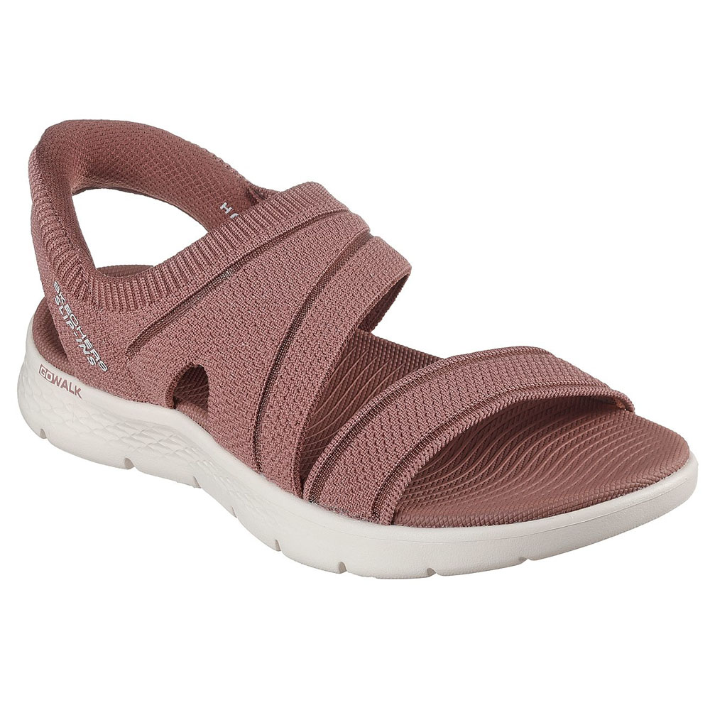 Sandalias Mujer Skechers Slip-ins Go Walk Flex Sandal Enticing Café