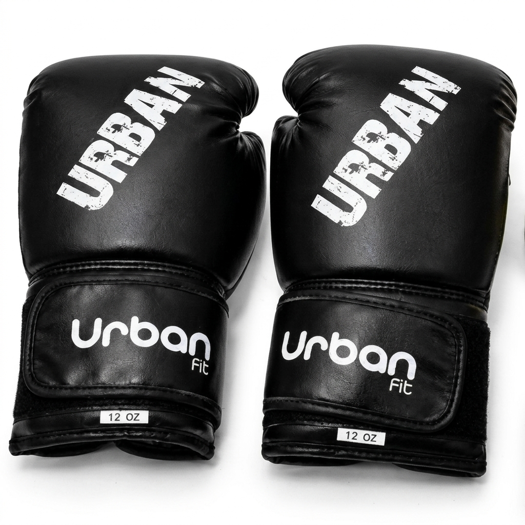 Set De Boxeo 3 En 1 Urban Fit Training Guantes Vendas Cuerda