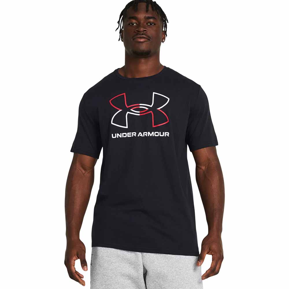 Polera Foundation Short Sleeve Negro Under Armour