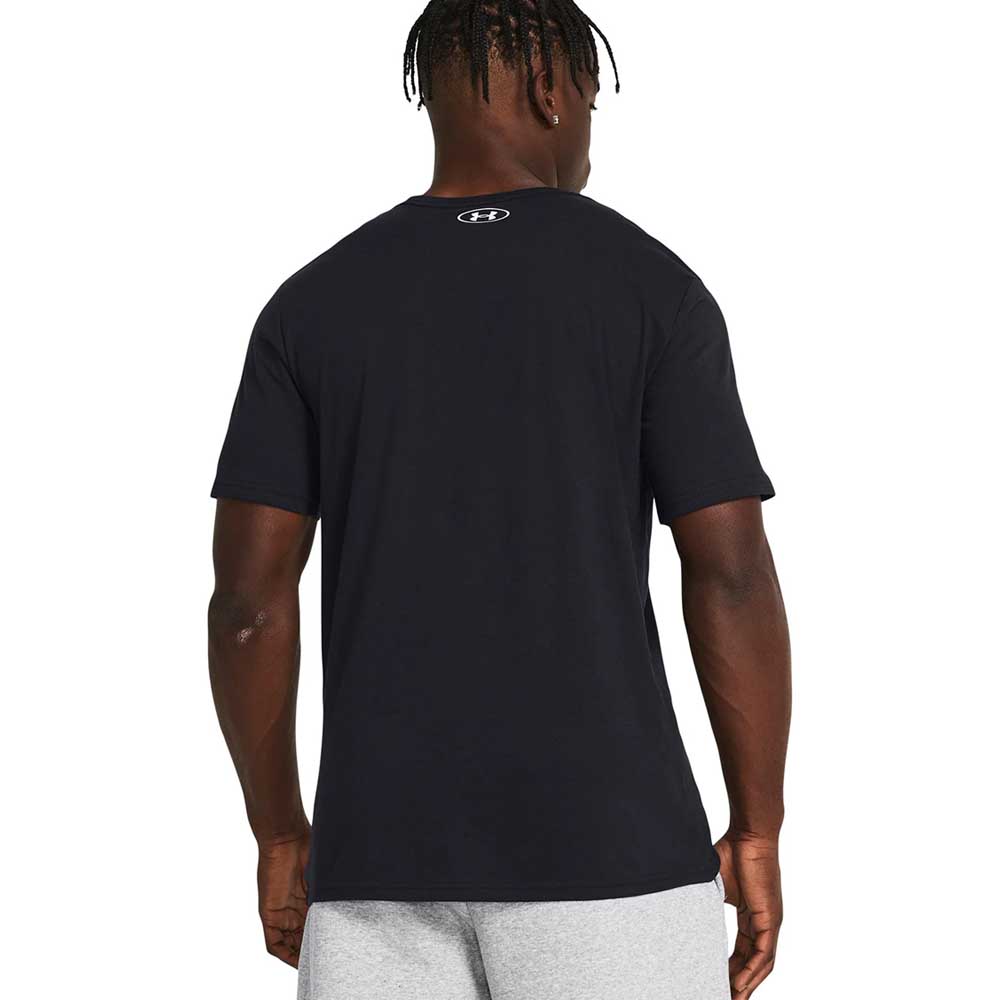 Polera Foundation Short Sleeve Negro Under Armour