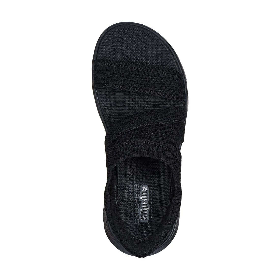 Sandalias Mujer Skechers Slip-ins Go Walk Flex Sandal Enticing Negro