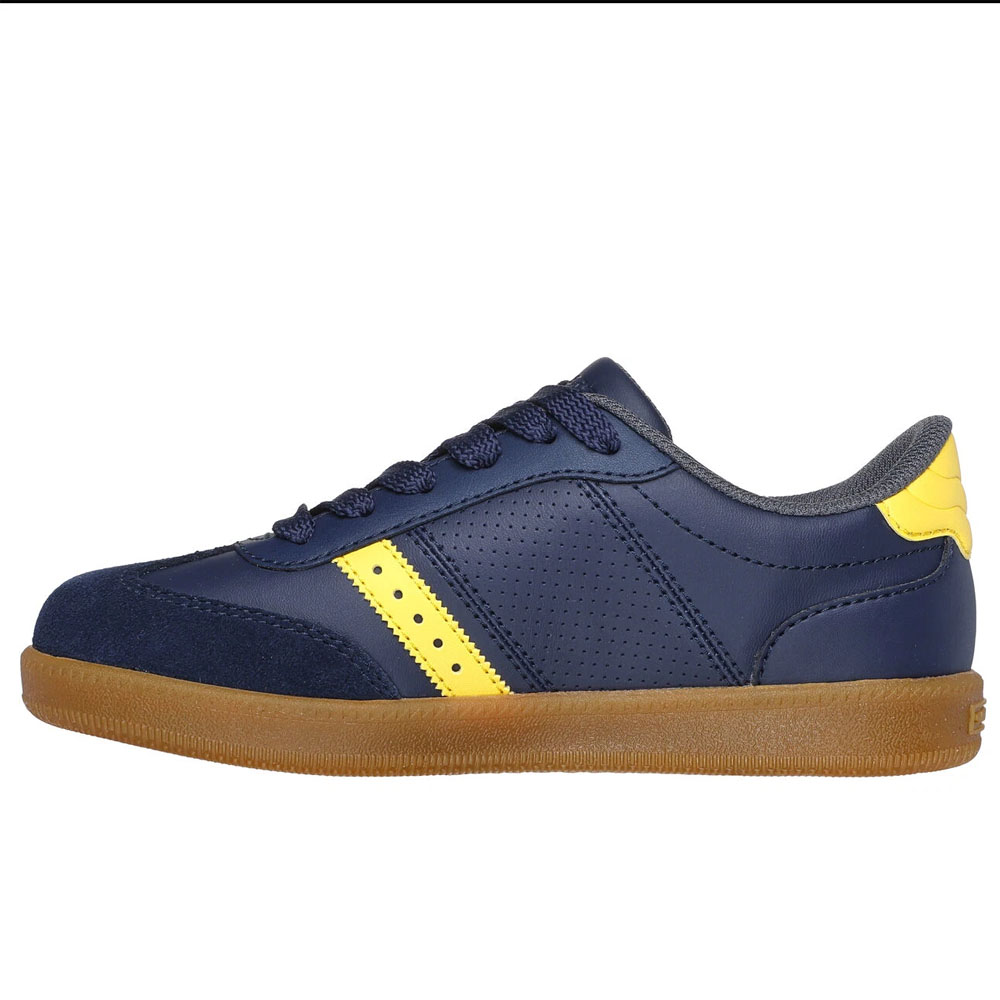 Zapatillas Urbanas Niños Skechers Zinger Street Azul Amarillo
