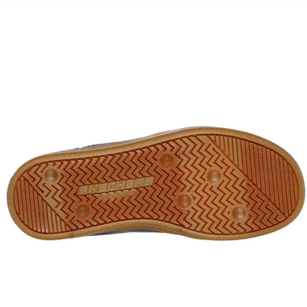 Zapatillas Urbanas Niños Skechers Zinger Street Azul Amarillo