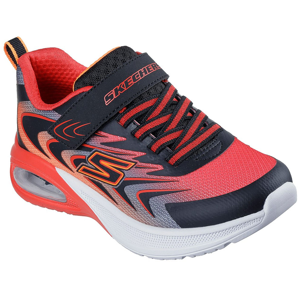 Zapatillas Urbanas Niños Skechers Microspec Max Advance-Robonix Negro