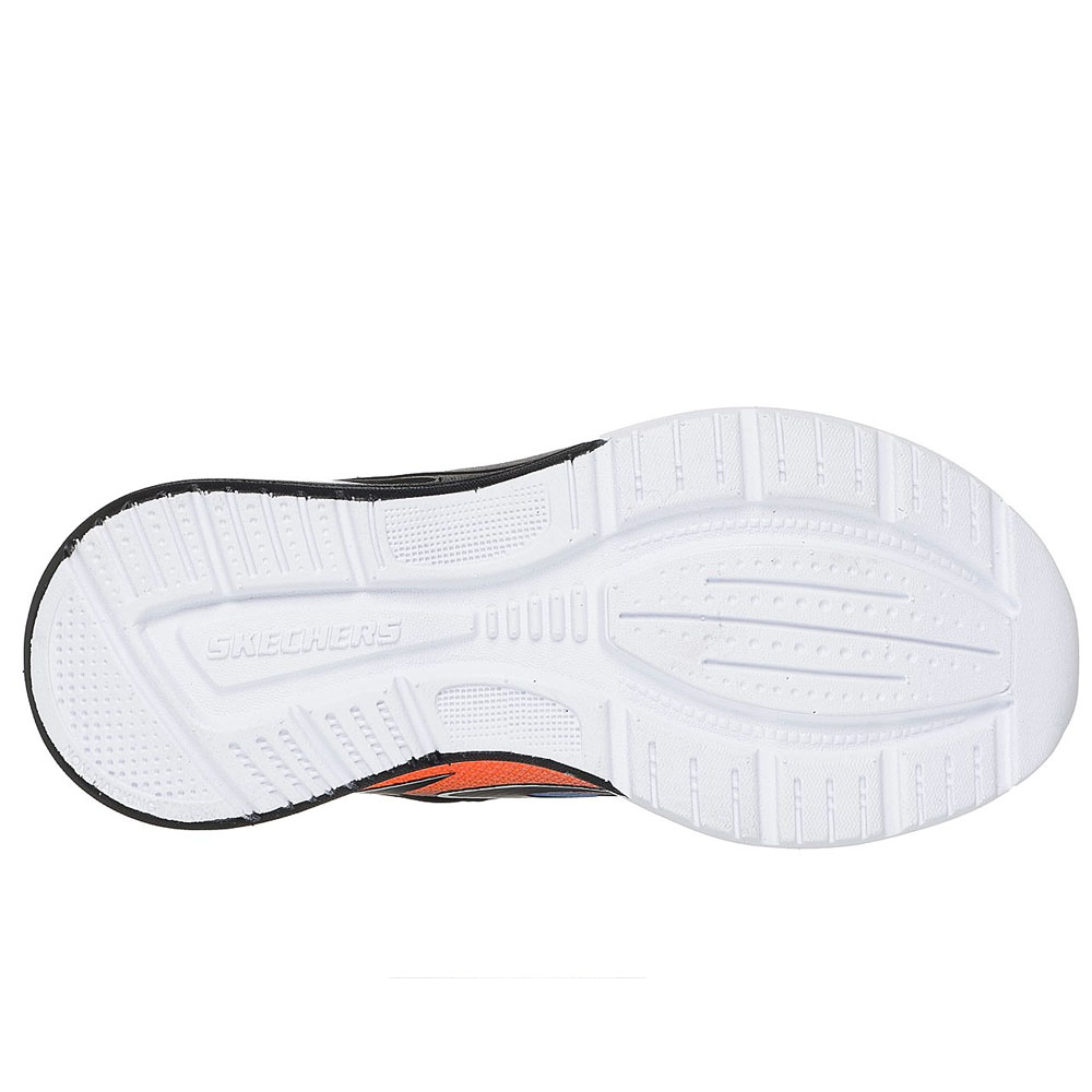 Zapatillas Urbanas Niños Skechers Microspec Max Advance-Robonix Negro Azul