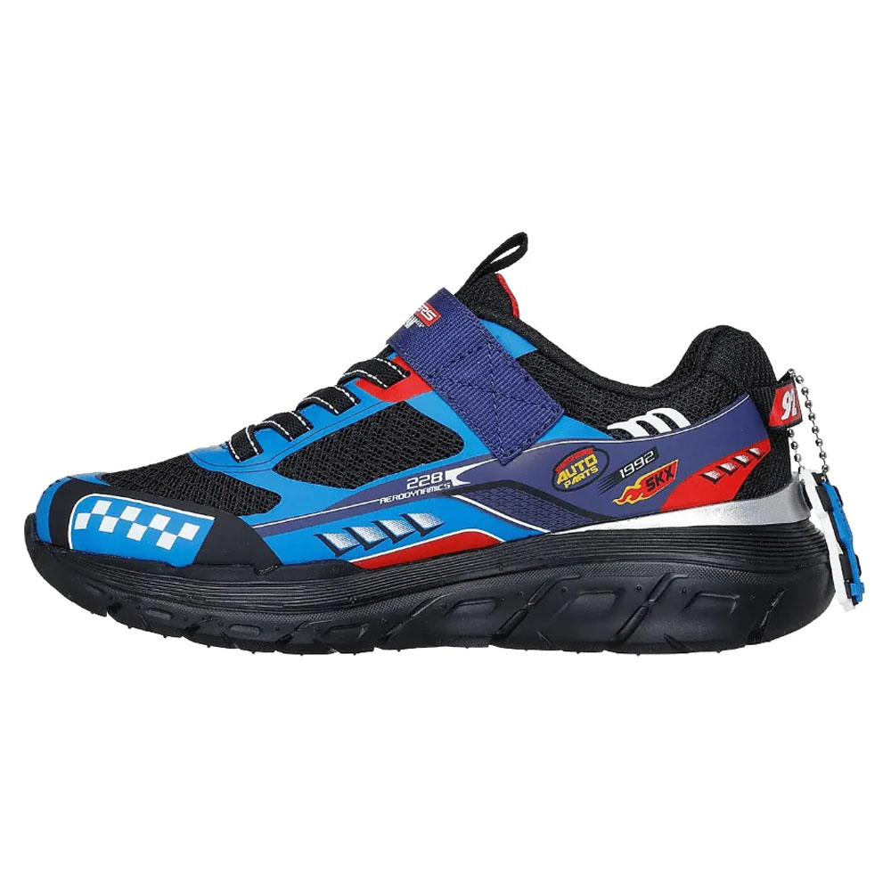 Zapatillas Urbanas Niños Skechers Skech Tracks Negro Azul