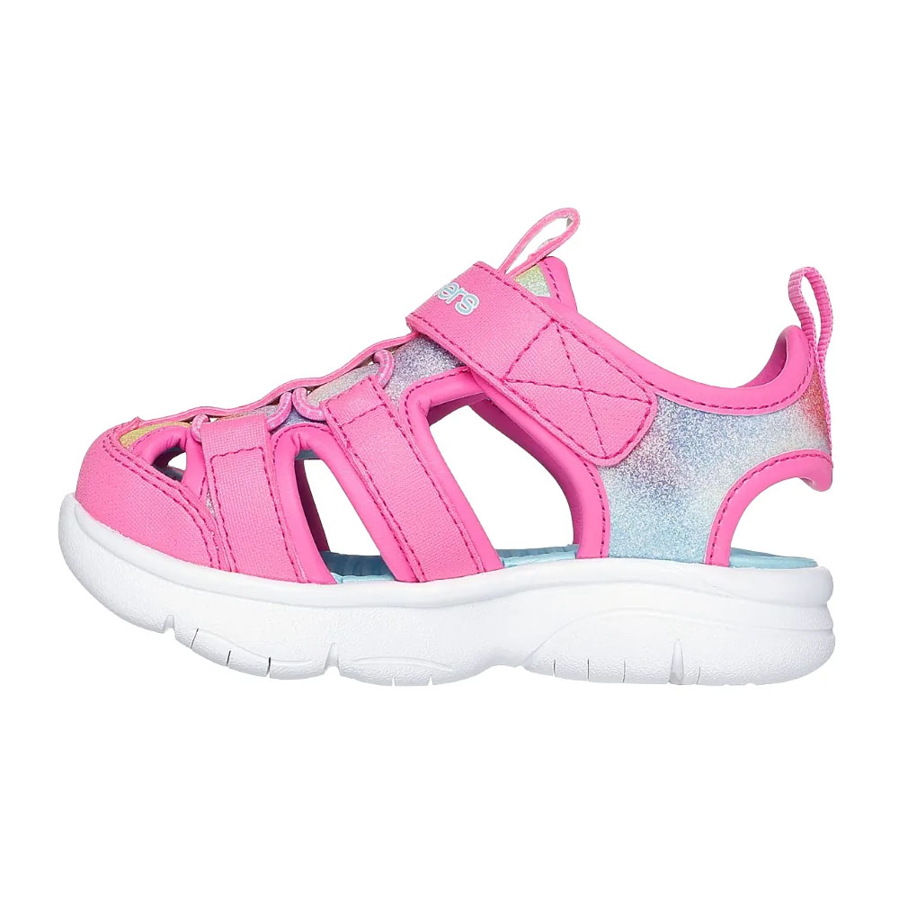 Zapatillas Urbanas Niñas Skechers Flex Splash - Daylight Shimme Rosado