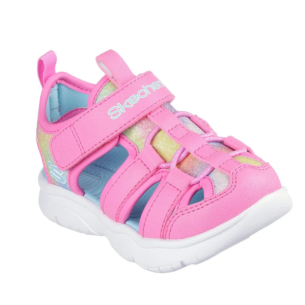 Zapatillas Urbanas Niñas Skechers Flex Splash - Daylight Shimme Rosado