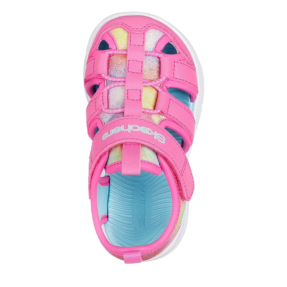 Zapatillas Urbanas Niñas Skechers Flex Splash - Daylight Shimme Rosado