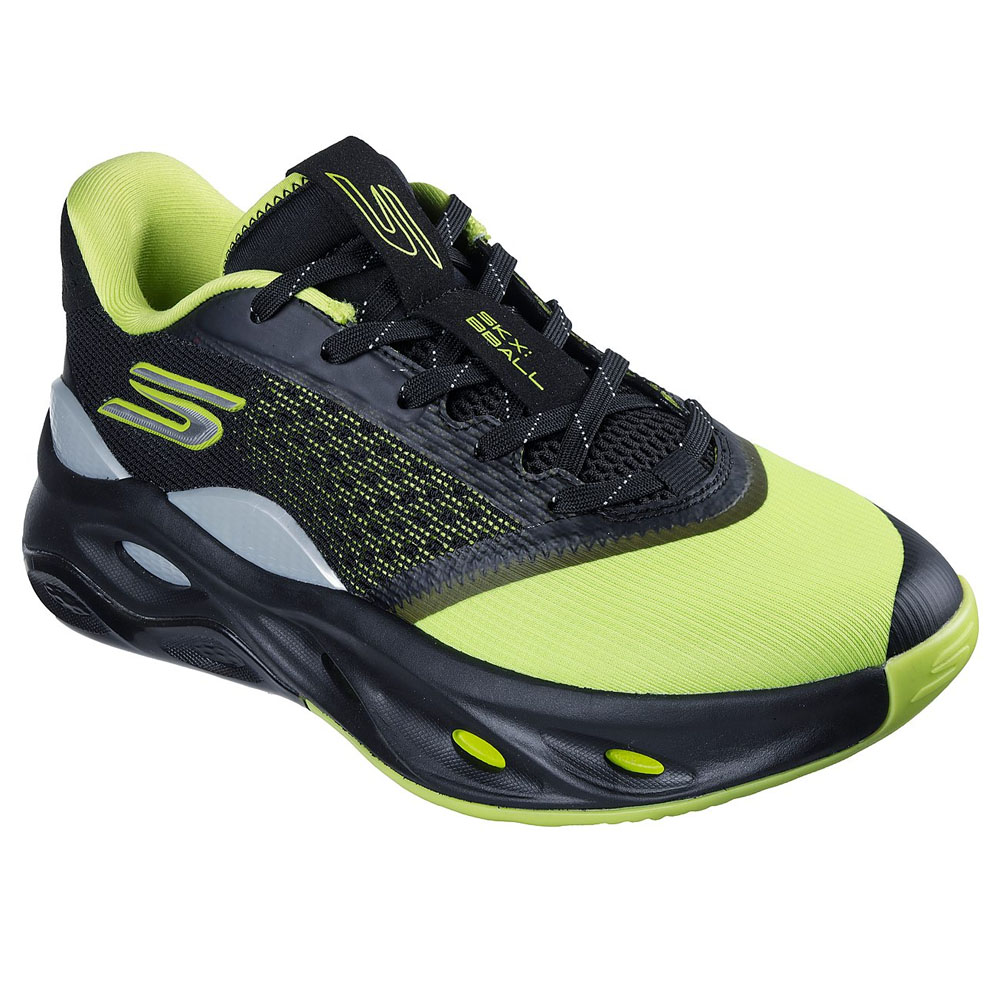 Zapatillas Urbanas Hombre Skechers Skx Float Negro Amarillo