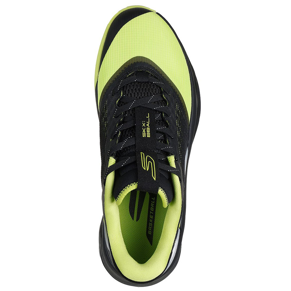 Zapatillas Urbanas Hombre Skechers Skx Float Negro Amarillo
