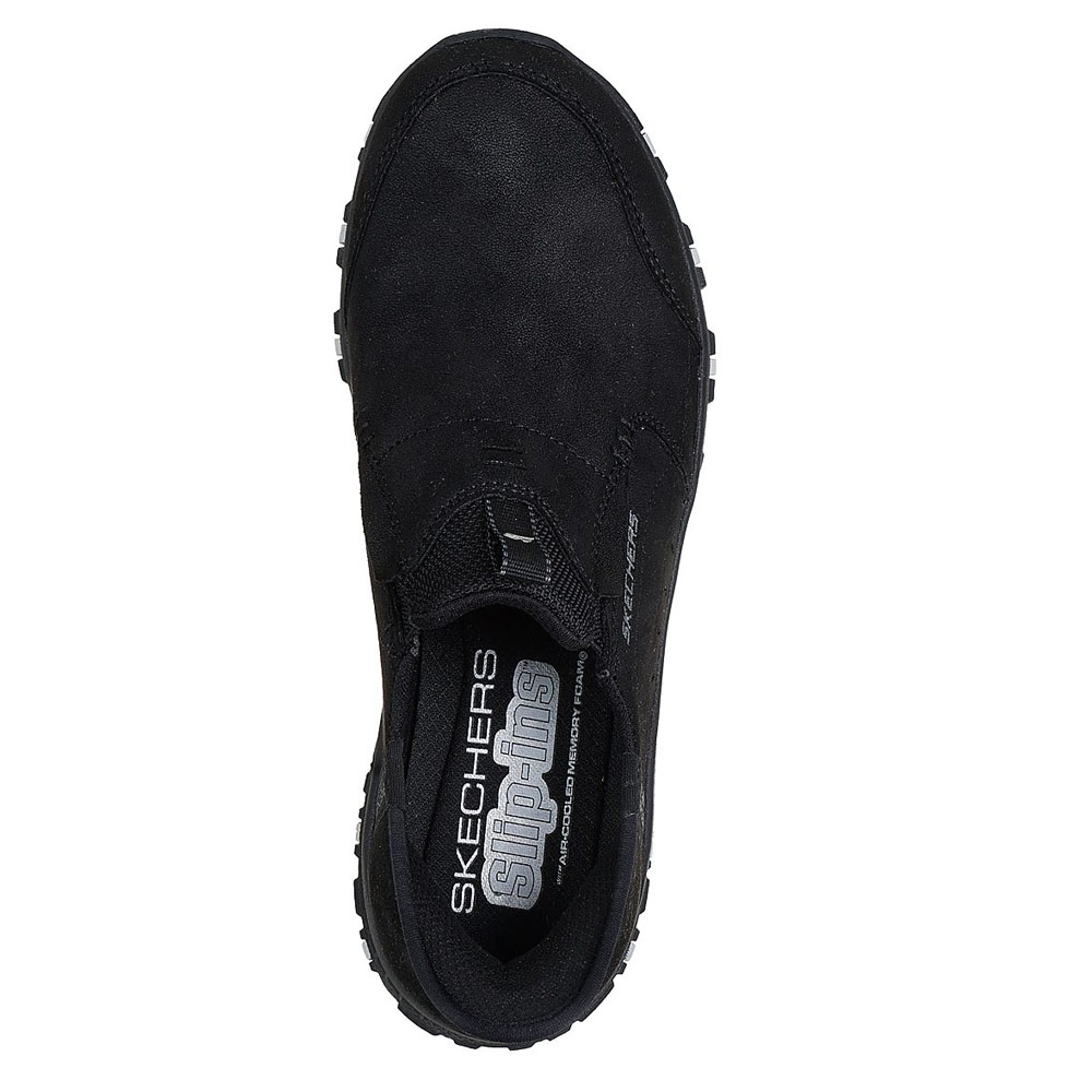 Zapatillas Urbanas Mujer Skechers Slip-Ins Hillcrest - Granliden Negro