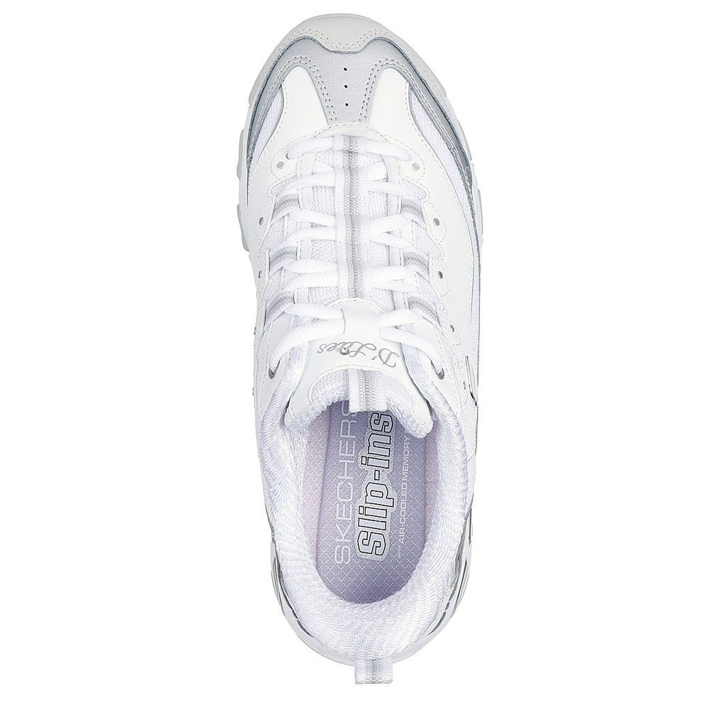 Zapatillas Urbanas Mujer Skechers D'Lites-Smooth Nostalgia Blanco