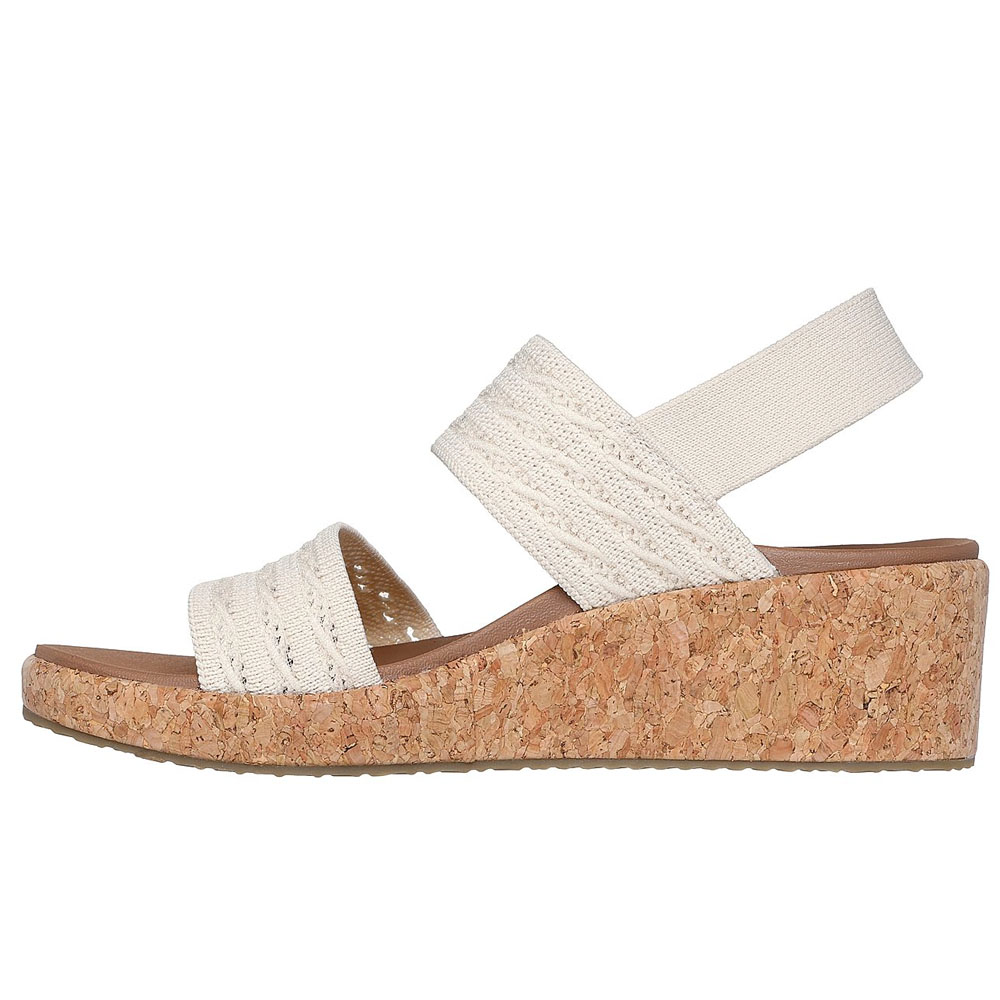 Zapatillas Urbanas Mujer Skechers Arch Fit Beverlee-Mesh On You Beige