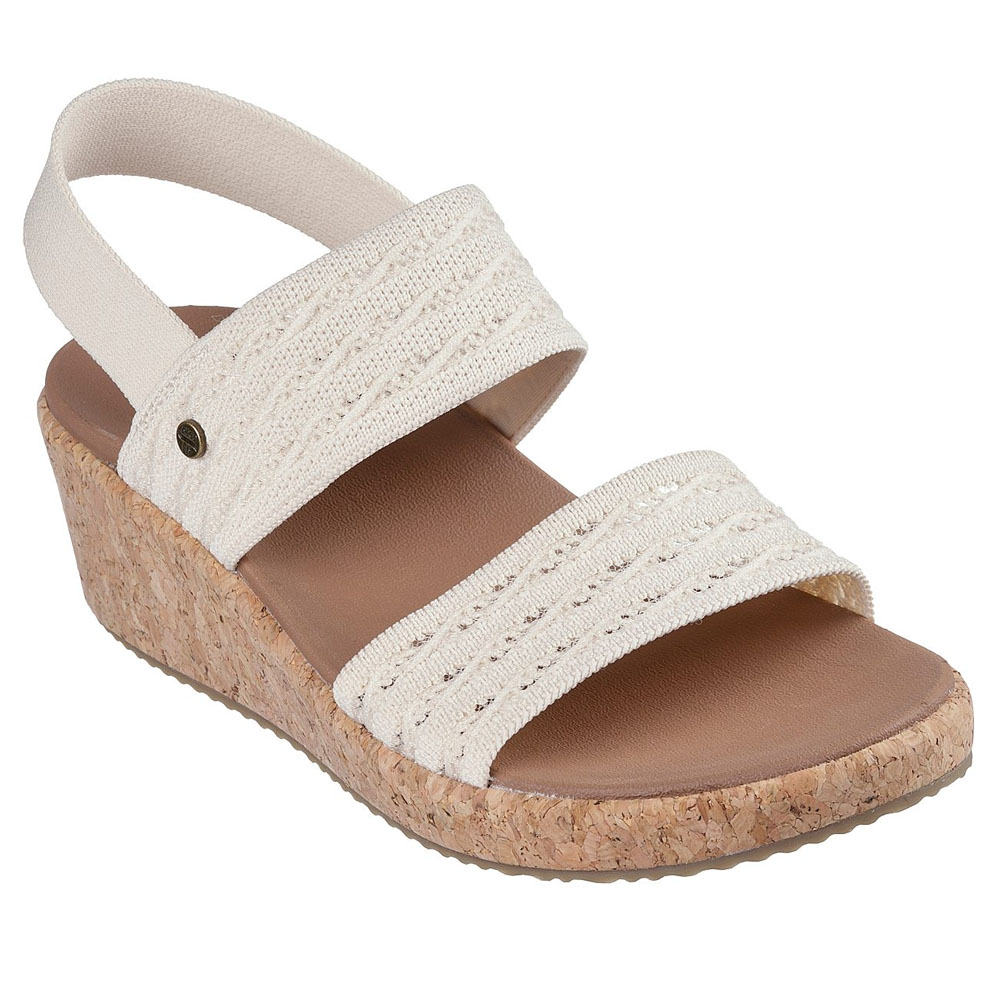 Zapatillas Urbanas Mujer Skechers Arch Fit Beverlee-Mesh On You Beige