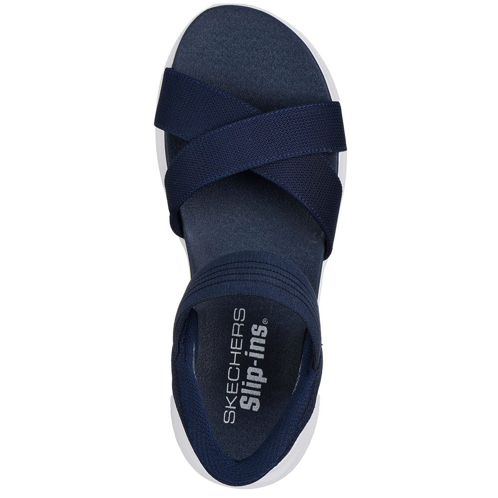 Sandalias Urbanas Mujer Skechers Ultra Flex 3.0 - Never Better Azul
